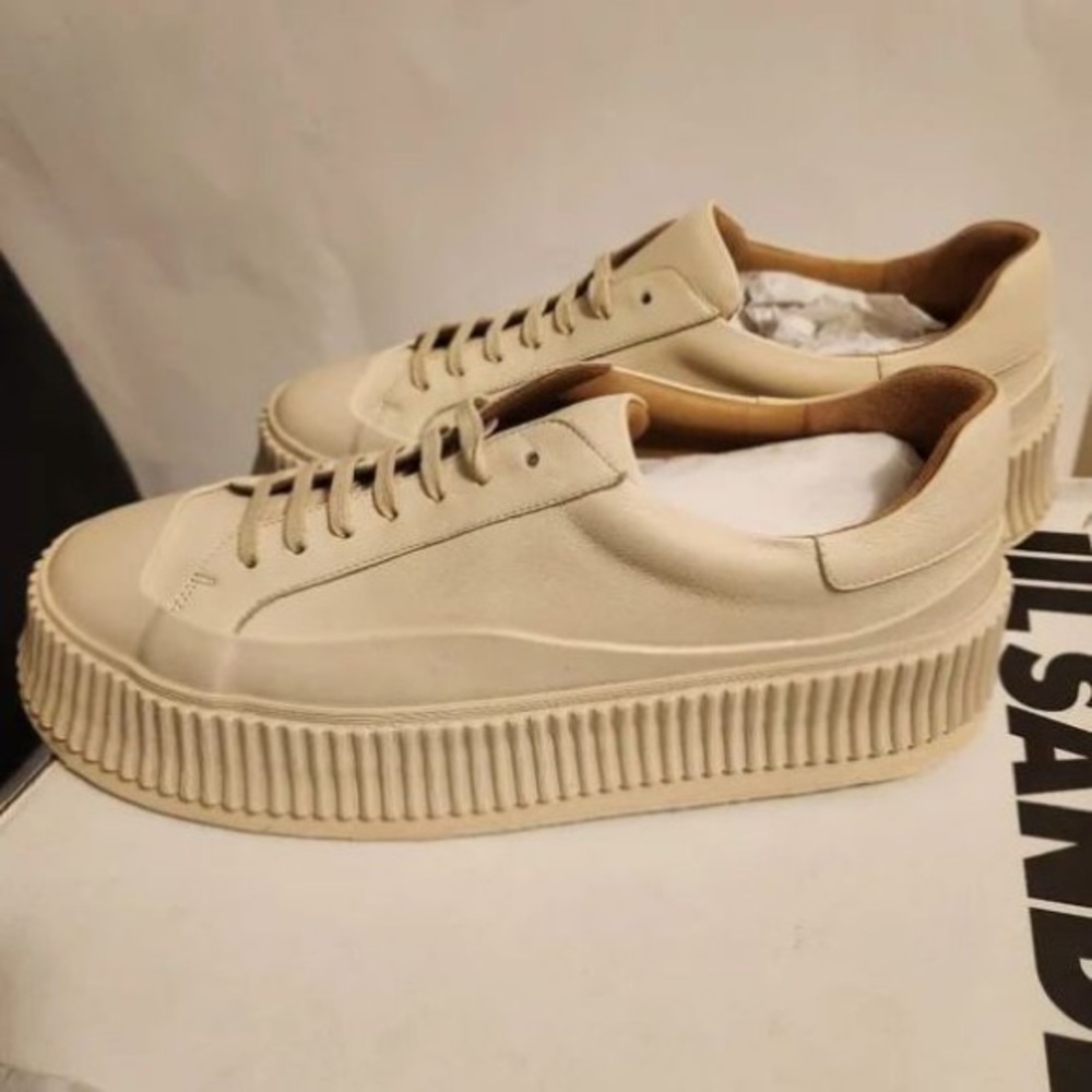 Jil Sander low top chunky sole sneakers size 44
